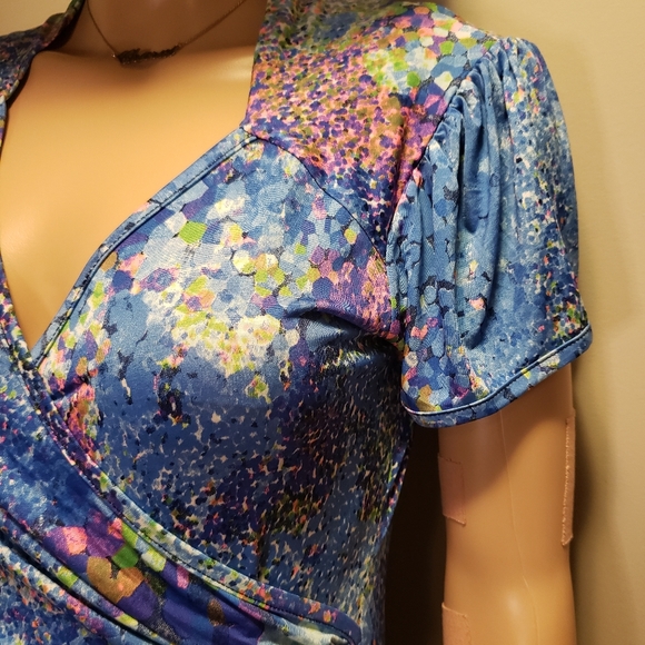 Ingenue Blue Midi Dress - Picture 5 of 11